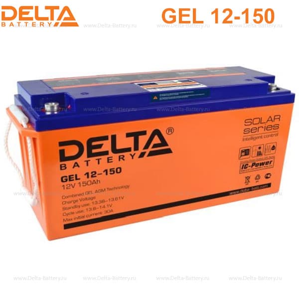 Аккумуляторная батарея Delta GEL 12-150 в Астрахани