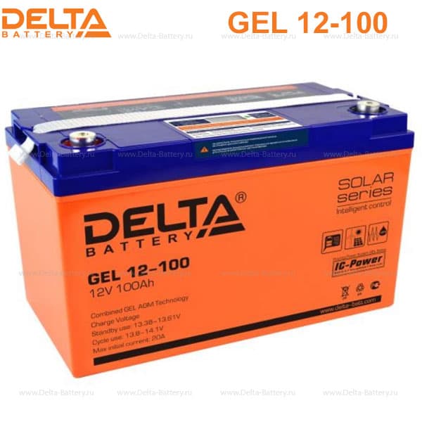 Аккумуляторная батарея Delta GEL 12-100 в Астрахани