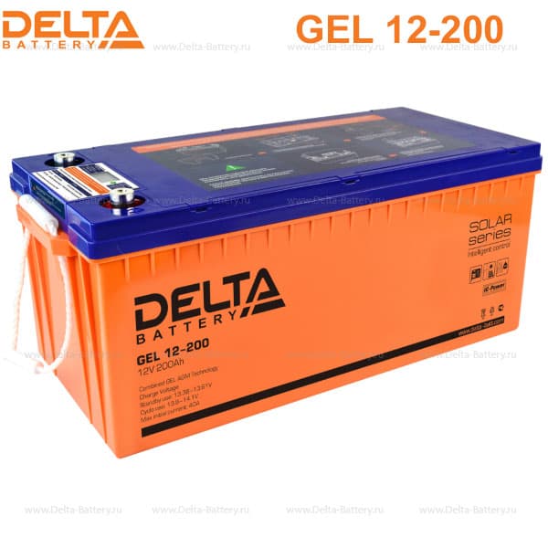 Аккумуляторная батарея Delta GEL 12-200 в Астрахани